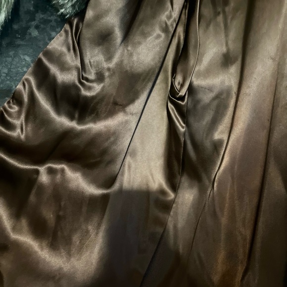 PRICE ⬇️ Vintage Tissavel Of France Faux Fur Coat By Gino Rossi - Picture 4 of 6